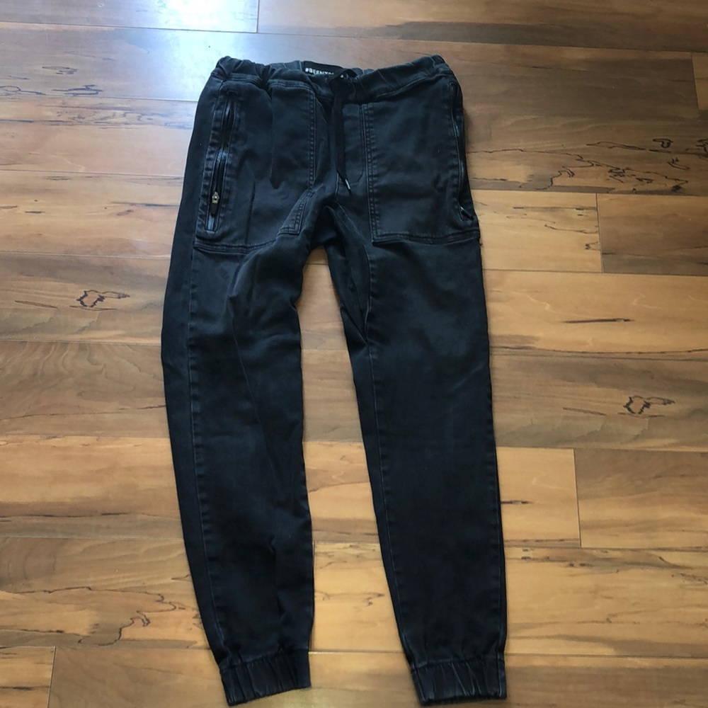 Black joggers